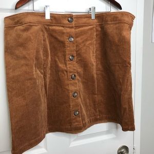 🥰 Forever 21 Corduroy skirt Plus size